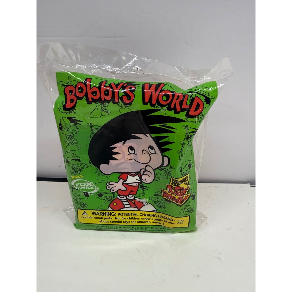 Vintage 1999 Wendys Bobby's World Kids Meal Toy Basketball Game New Sealed